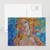 Interne schoonheid horizontale postkaart (Voorkant / Achterkant)