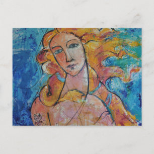 Interne schoonheid horizontale postkaart