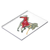 Interne structuur voor paarden notitieboek (Linkerzijde)