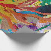 Interne vlam - Matte wappapier, 30 x 6 inch Cadeaupapier (Hoek)