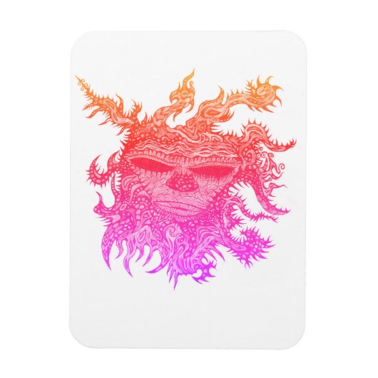 Interne waanzin 2 magneet (Verticaal)