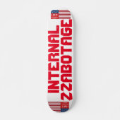 INTERNE ZAZBOTAGE-skateboard Persoonlijk Skateboard (Voorkant)