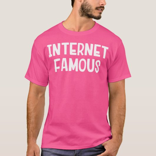 Internet beroemd t-shirt (Voorkant)