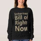 Internet Bill of Rights Now Trui (Voorkant)