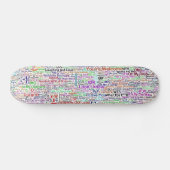 Internet Chat Lingo Art Persoonlijk Skateboard (Horizontaal)