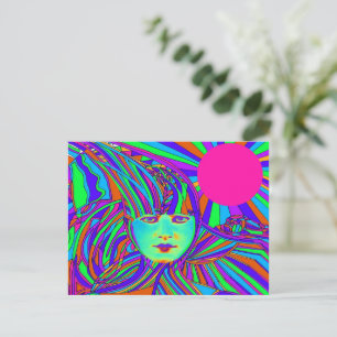 Internet Computer Ansichtkaart Briefkaart