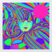 Internet Computer Raamsticker (Vel)