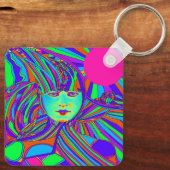 Internet Computer Sleutelhanger (Achterkant)