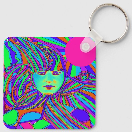 Internet Computer Sleutelhanger (Achterkant)