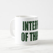 Internet der dingen koffiemok (Voorkant links)