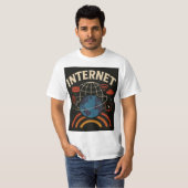 INTERNET: Digital World Graphic T-shirt (Voorkant volledig)
