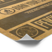 Internet Is Not Your Real Life Propaganda Poster (Hoek)