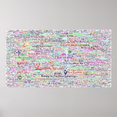 Internet Jargon Art Poster (Voorkant)