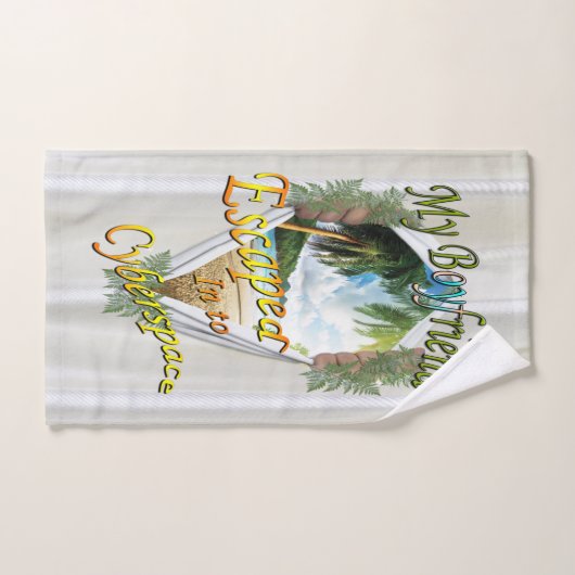 Internet Joke giften Handhanddoek Handdoek (Handdoek)