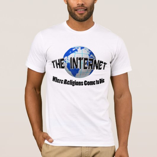 Internet - Mannen T-shirt (Voorkant)