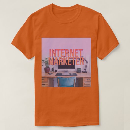 Internet Marketeer Carrière T-shirt (Design voorkant)