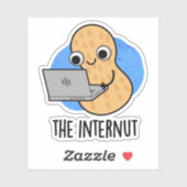 Internet Peanut Pun Sticker (Vel)