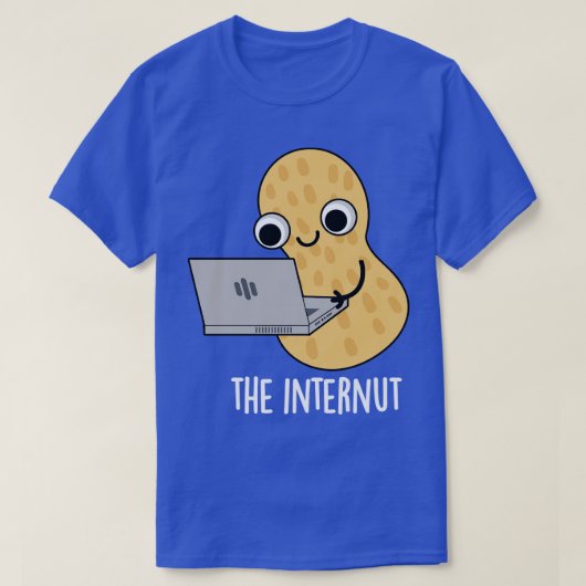 Internet Peanut Pun T-shirt (Design voorkant)