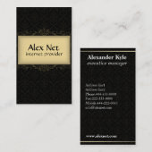 Internet Provider-Visitekaartjes Visitekaartje (Voorkant / Achterkant)