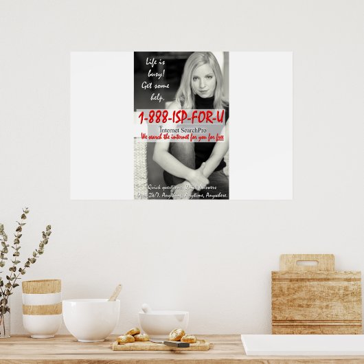 Internet SearchPro Poster (Keuken)