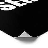 Internet: Serious Business (lolcat grappig shirt) Poster (Hoek)