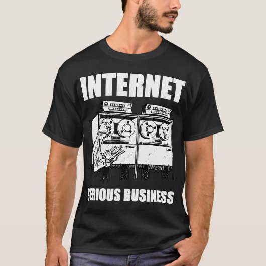 Internet Serious Business T-shirt (Voorkant)