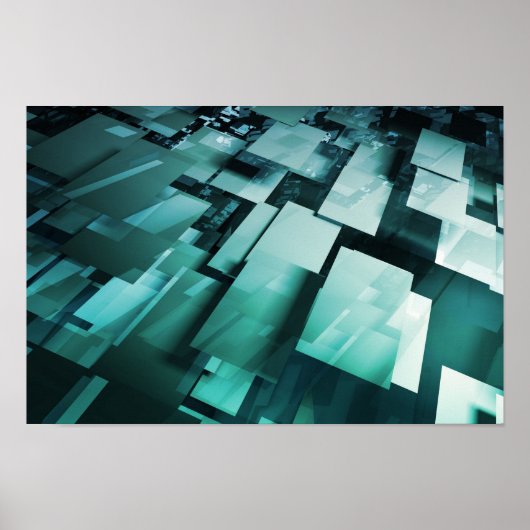 Internet Speed of Broadband Web Download Upload Poster (Voorkant)