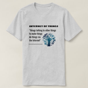 internet van dingen IOT-shirt T-shirt