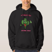 Internet Was Down Come Outside  Sarcasm Pun Hoodie (Voorkant)