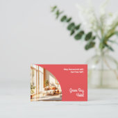 Internet WiFi Password Guest Visitekaartje (Staand voorkant)