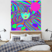 Internetcomputer Canvas Afdruk (Insitu (Slaapkamer))