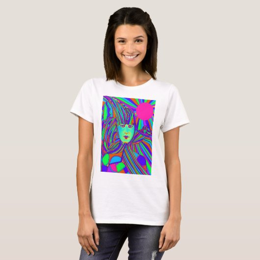 Internetcomputer T-shirt (Voorkant volledig)