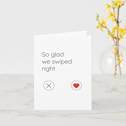 Internetdating Valentijnsdag Kaart (Gele Bloem)