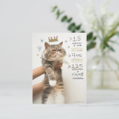 Internetkat-feestelijkheid Briefkaart (Staand voorkant)