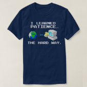 Internetpatiënten inbellen t-shirt (Design voorkant)