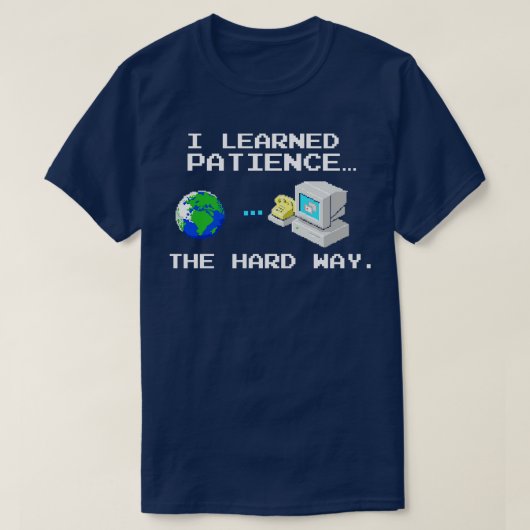 Internetpatiënten inbellen t-shirt (Design voorkant)