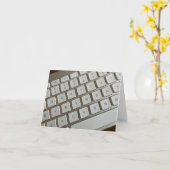 Internettoetsenbordverjaarkaart Kaart (Gele Bloem)