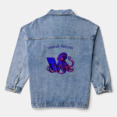 Internetverslaving Denim Jacket (Achterkant)