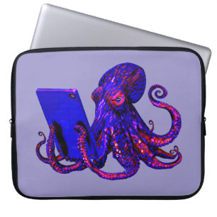 Internetverslaving Laptop Sleeve
