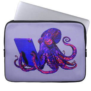 Internetverslaving Laptop Sleeve