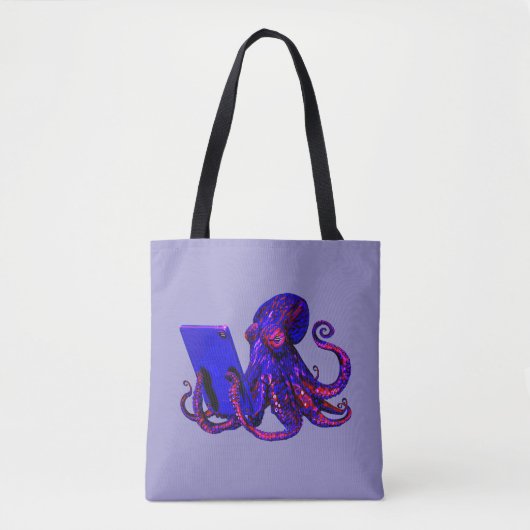 Internetverslaving Tote Bag (Voorkant)
