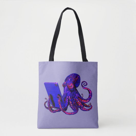 Internetverslaving Tote Bag (Voorkant)