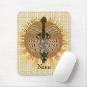 Internist Caduceus Muismat (Met muis)