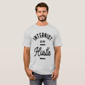 Internist is mijn enorme beroep op de beroepsketen t-shirt (Voorkant volledig)