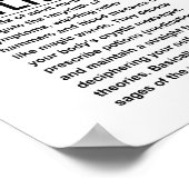 Internist Poster (Hoek)