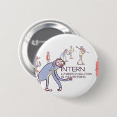 Intern's Button (Voorkant /achterkant)