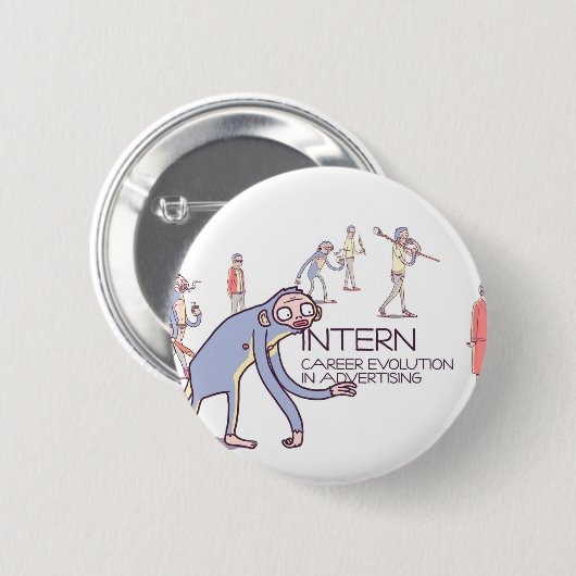 Intern's Button (Voorkant /achterkant)