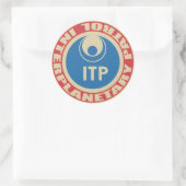 Interplanetaire patrouille Sticker (Tas)