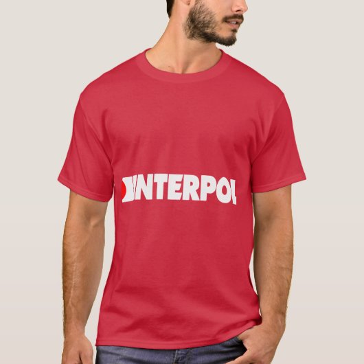 Interpol band meisje t-shirt (Voorkant)