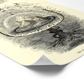 interpretatie van de wereldillustratie poster (Hoek)